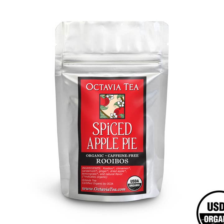 Octavia Tea - Wholesale Loose Tea - Spiced Apple Pie - Organic Loose Tea0