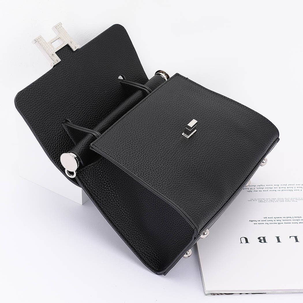 3AM BY H&D ACCESSORIES - Wholesale Top Handle Bag - Women's -  Faux Leather Flap Bag9