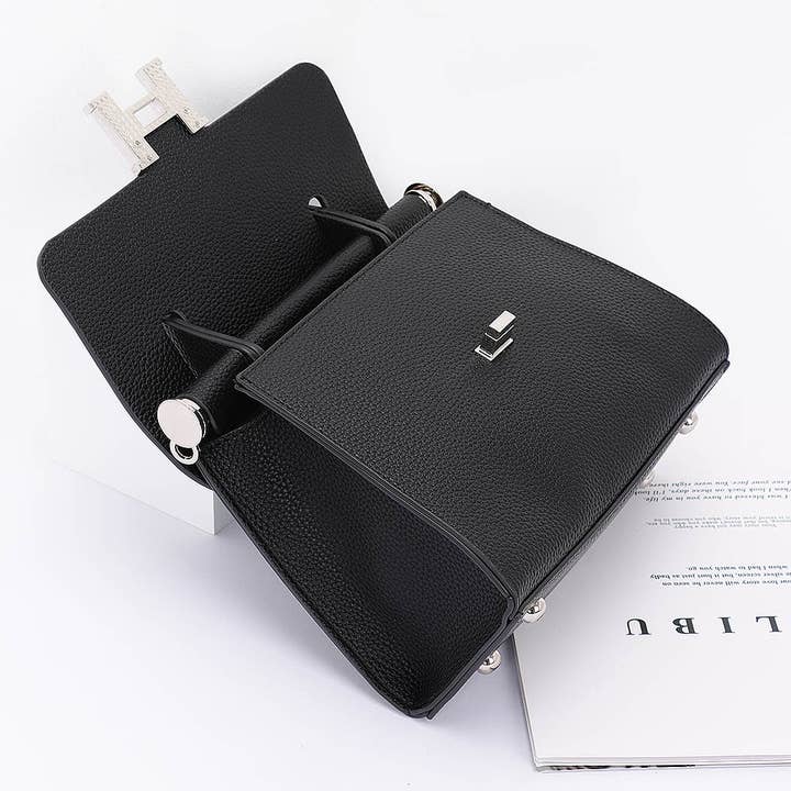 3AM BY H&D ACCESSORIES - Wholesale Top Handle Bag - Women's - Faux Leather Flap Bag9