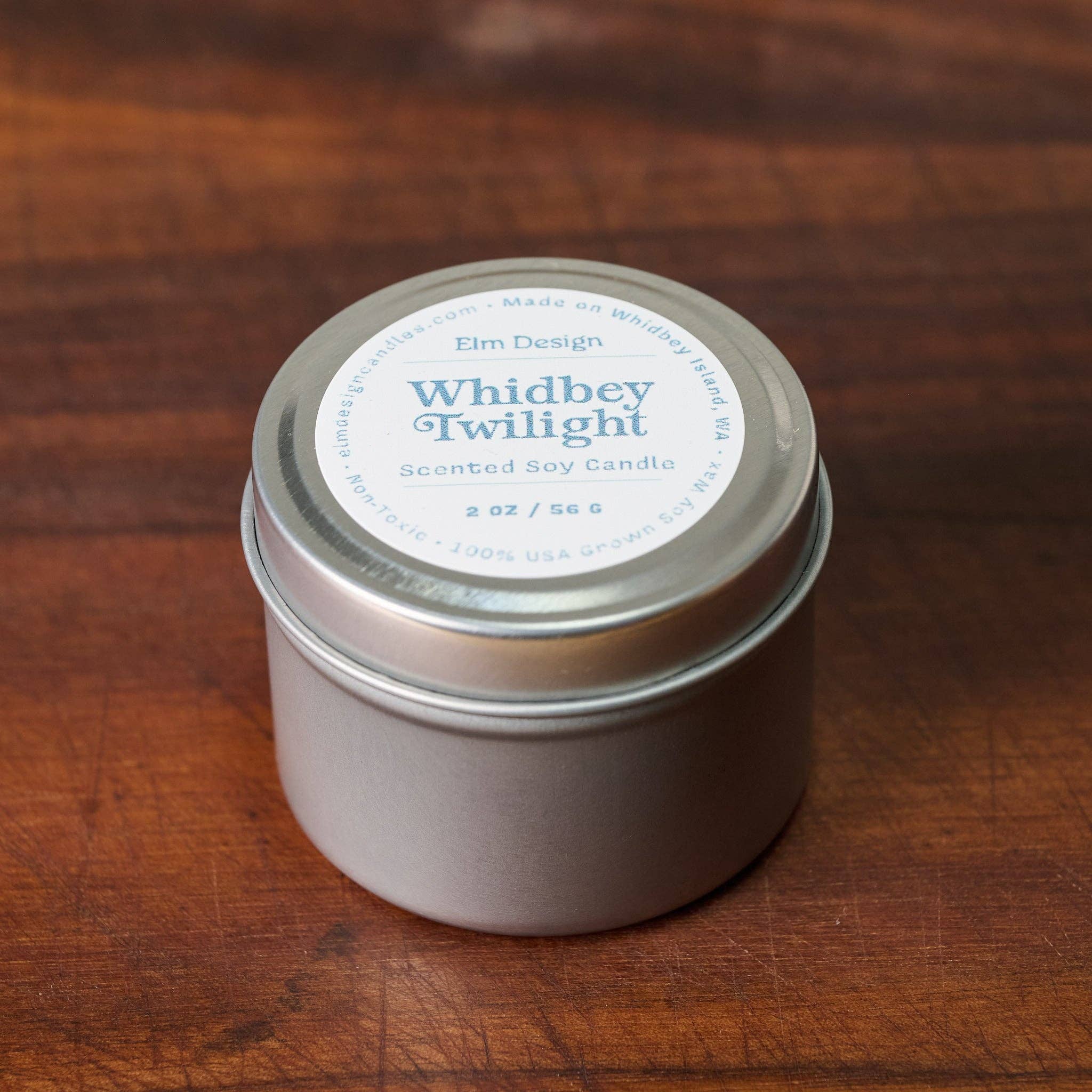Elm Design Candles - Wholesale Jar/Filled Candle - Whidbey Twilight Soy Candle2