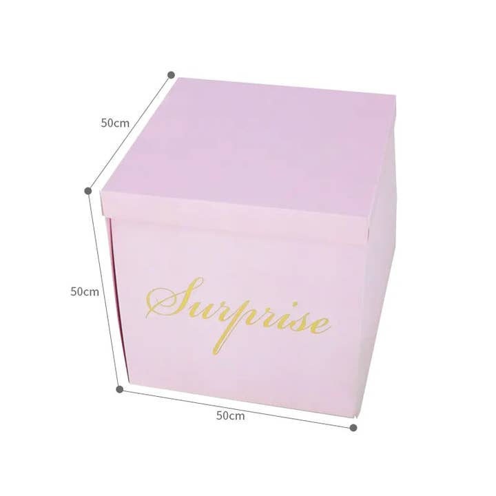 Elegant Design Supply - Wholesale Gift Box - Large Open Surprise Gift Box - Various Colors - For Gender Reveal / Gift / Proposal3