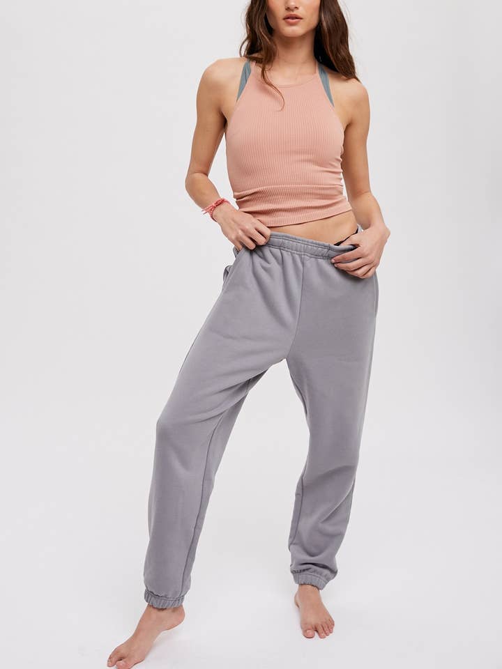 PANTALON DE SURVÊTEMENT EN TISSU FRENCH TERRY/WL23-7834 pour la vente par Wishlist Apparel