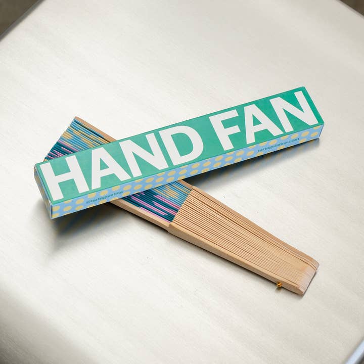 Tarta Gelatina - Wholesale Handheld Folding Fan - Fan Club Fan3