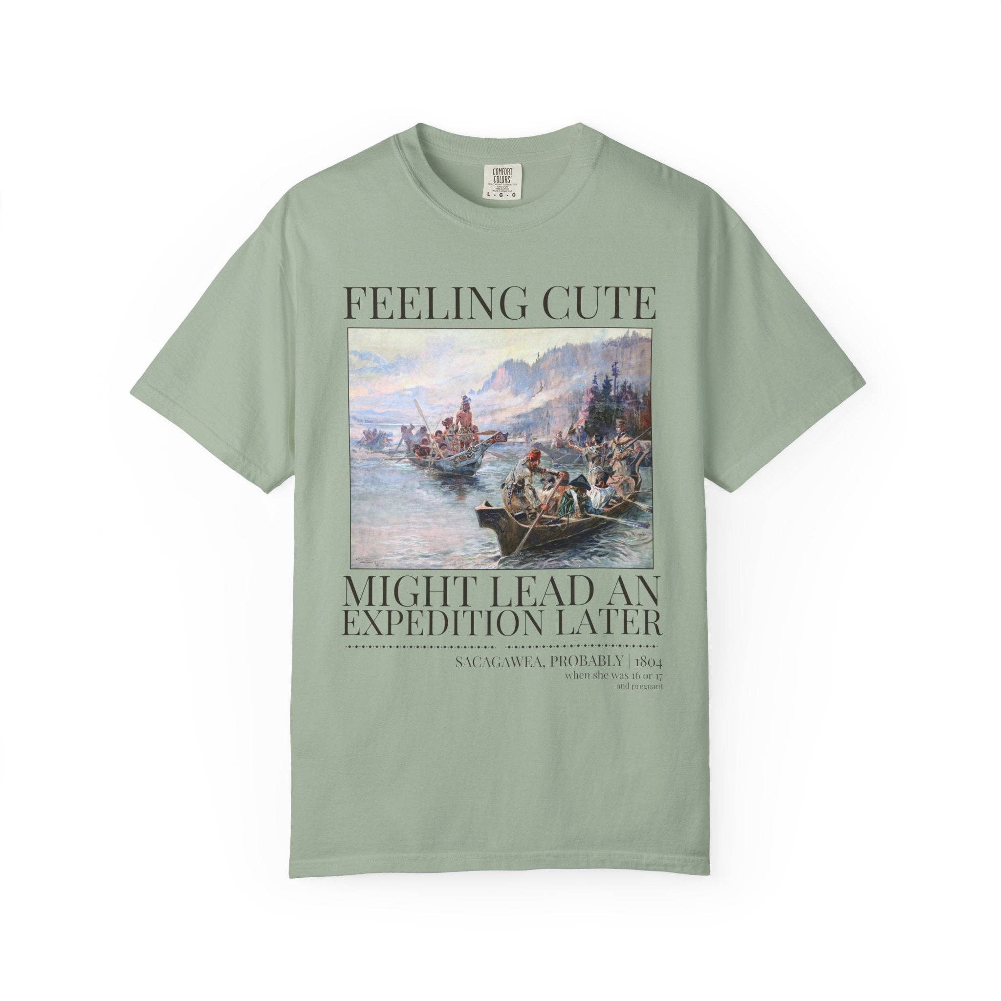 Opal and June - Wholesale Screen Printed T-Shirt - Women's - Sacagawea History Tee1