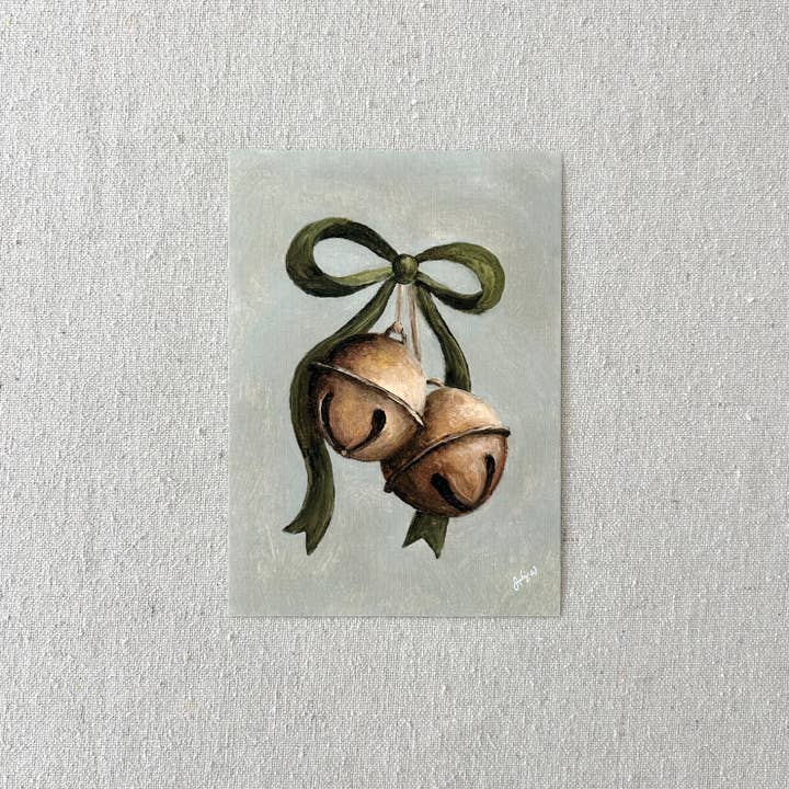 Impression d'art "Jingle Bells" pour la vente par sophie wyatt studio.