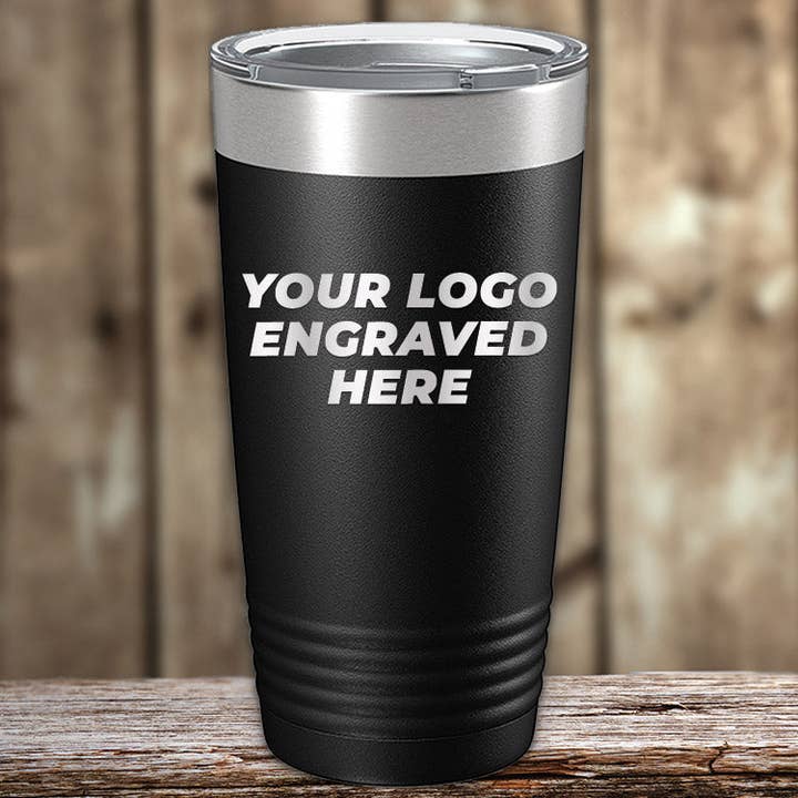 Kodiak Wholesale - Wholesale Insulated Mug/Tumbler - Custom Tumblers 20 oz with your Logo or Design Engraved - Sp
