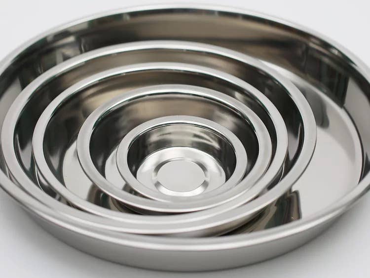 QT Dog, LLC - Wholesale Pet Bowl - Cat/Dog - Stainless Steel Puppy Pan1