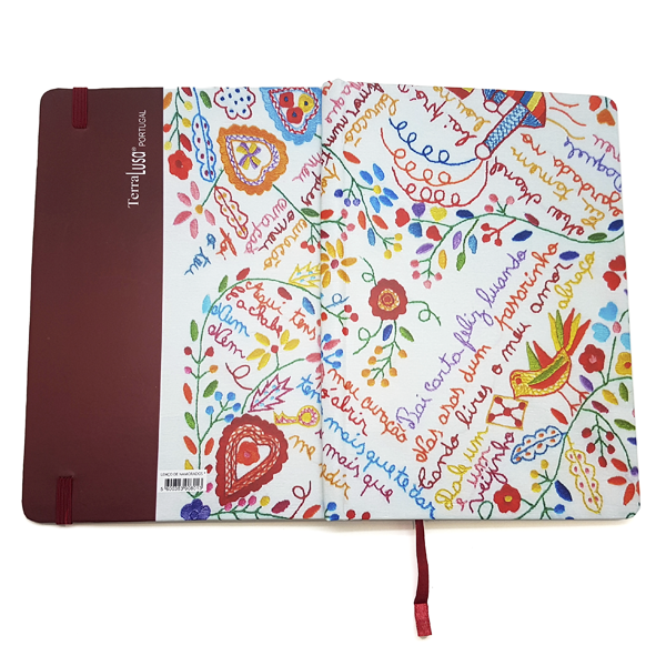 Terra Lusa - Wholesale Notebook - Valentine Scarf Notebook3