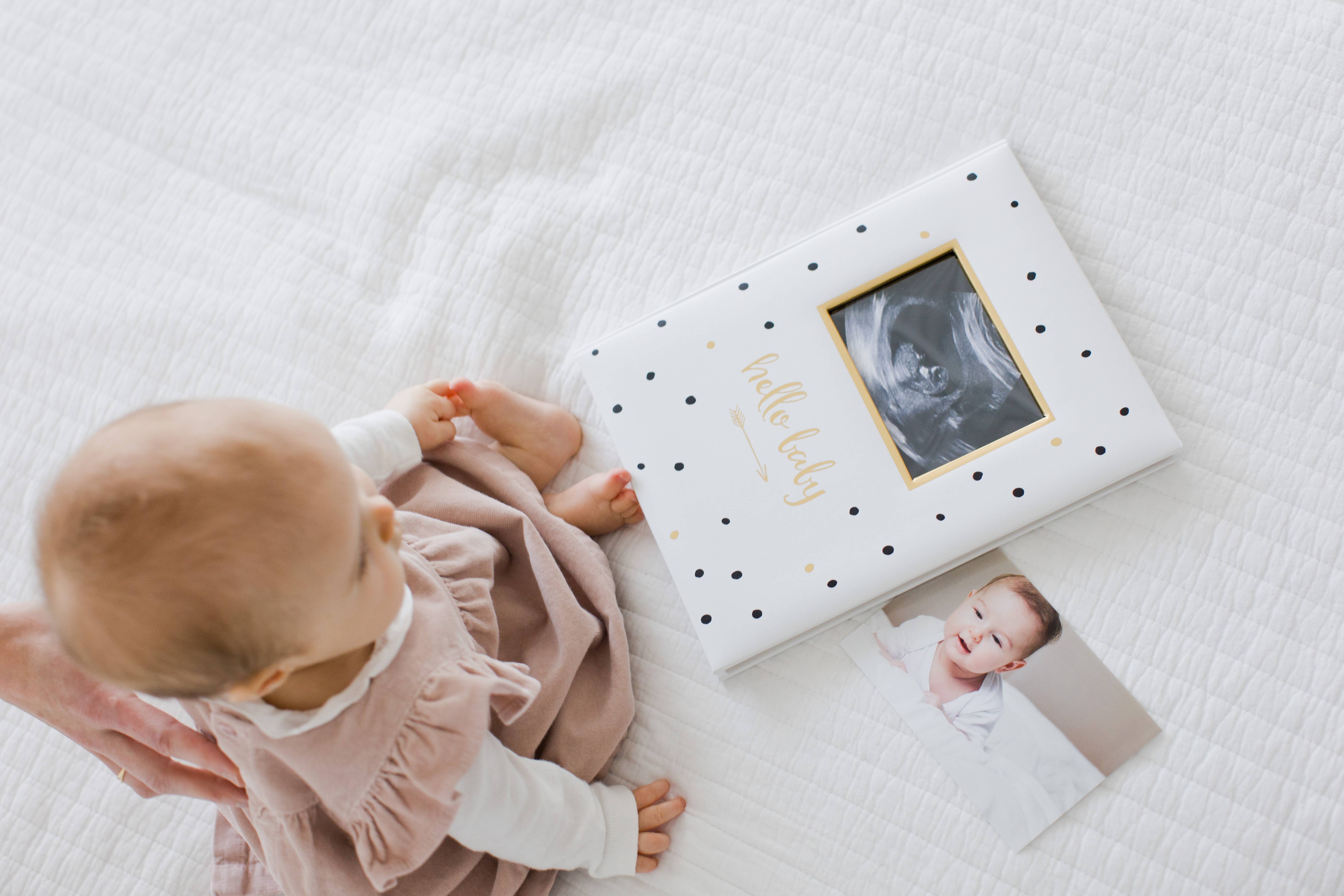 Pearhead - Wholesale Memory Book - Kids & Baby - Hello Baby Baby Book, Black & Gold7