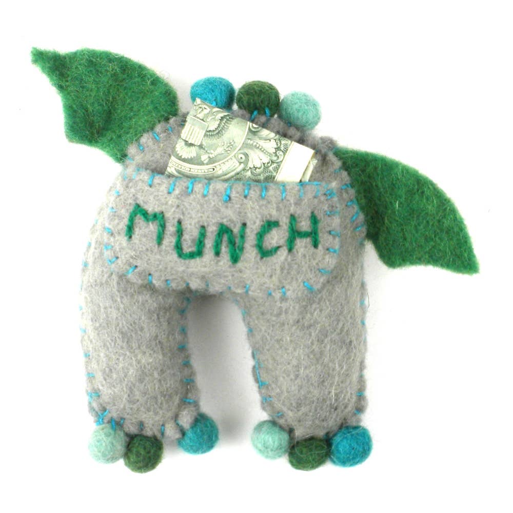 Global Crafts - Wholesale Toothfairy Pillow - Kids - Tooth Fairy Pillow with Pocket for Money Monster - Sea3