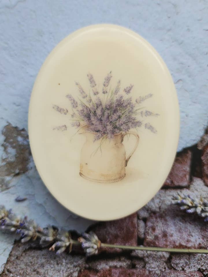 Country Lavender Geitenmelkzeep voor wholesale door Lavender Beach