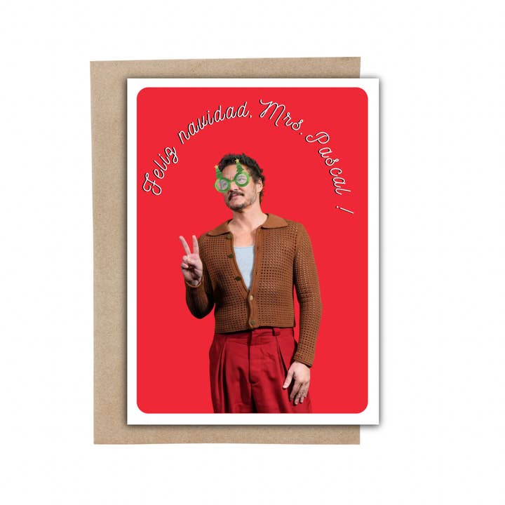 Feliz navidad Mrs. Pascal Pop Culture Card for wholesale by Gaec Studio