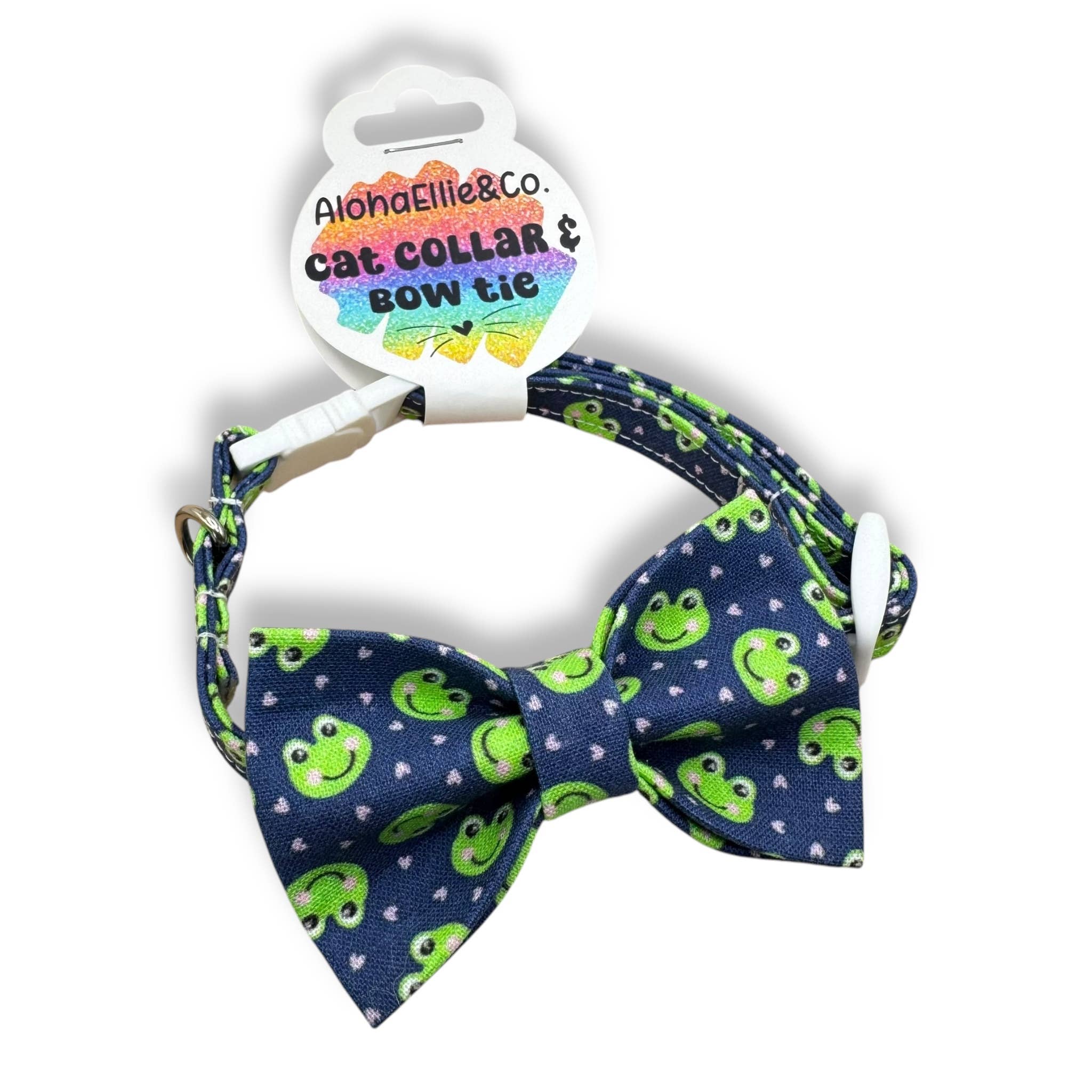 Aloha Ellie & Co. - Wholesale Pet Collar - Cat - Pride Flags Adjustable Breakaway Cat Collar & Bow Tie1