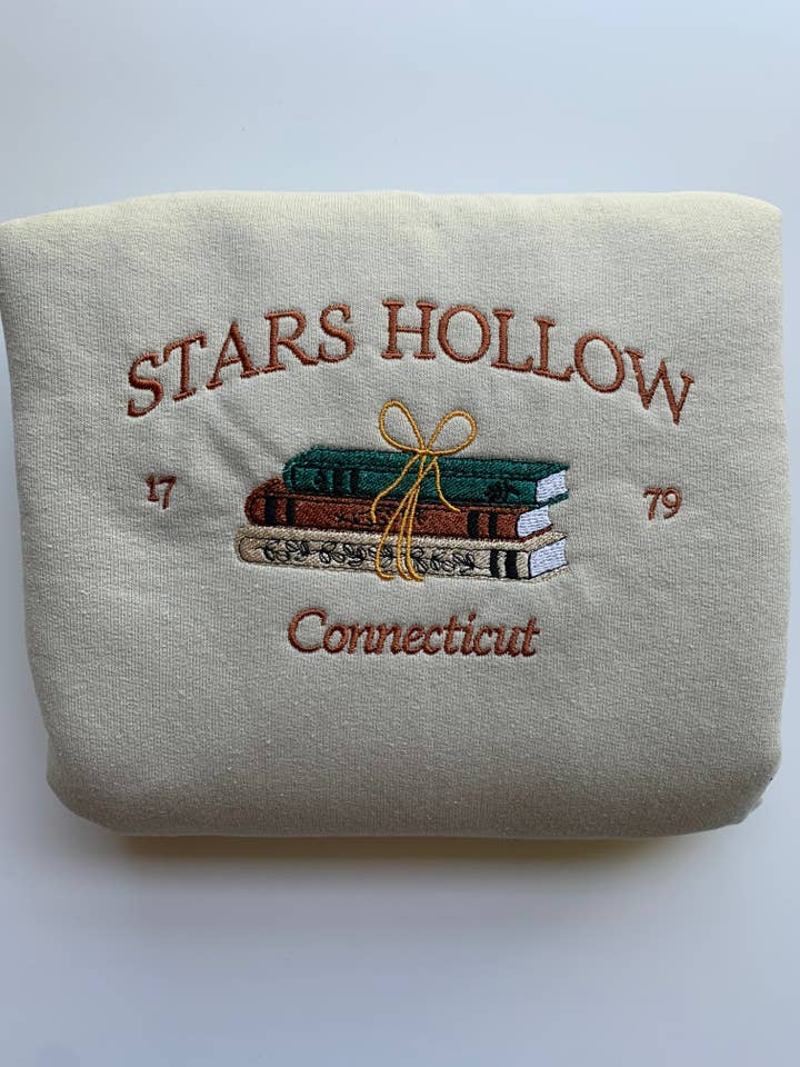 LC by Carina - Wholesale Sweatshirt - Women's - Stars Hollow Embroidered Sweatshirt