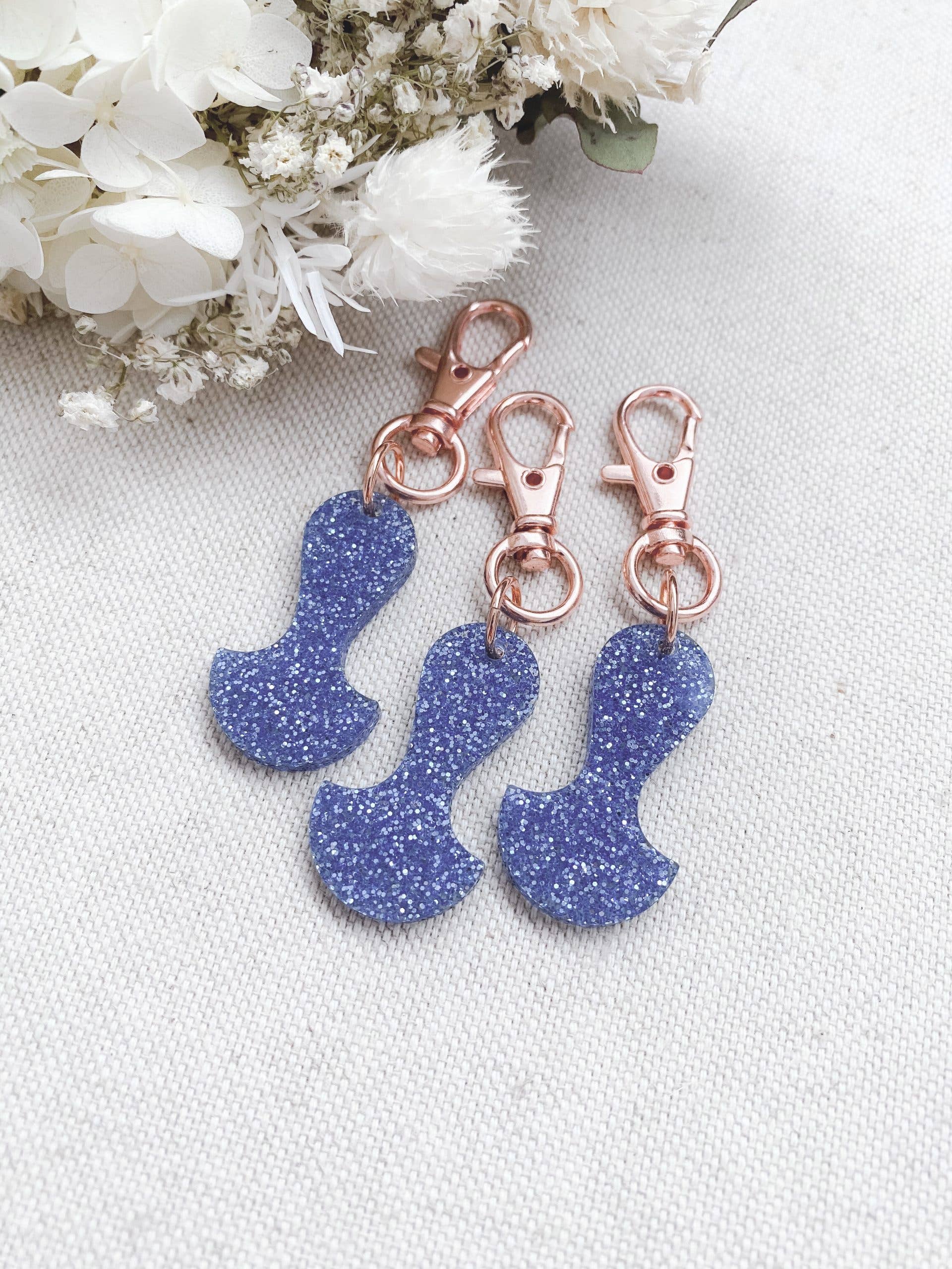 Chuckle & Wood - Wholesale Keychain – Women's - Trolley Tokens - Glitter9