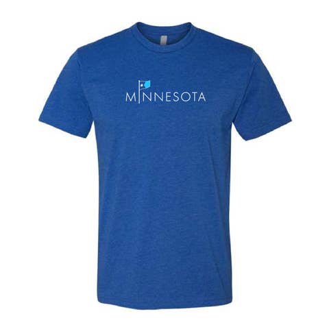 Camiseta - Bandera del Estado de Minnesota - Feria Estatal para venta al por mayor de Homespun Goods
