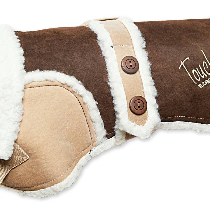 Pet Life – Engroshandel Overtræk - Hund – Touchdog Original Sherpa-Bark Designer Mode-Fremad Hund