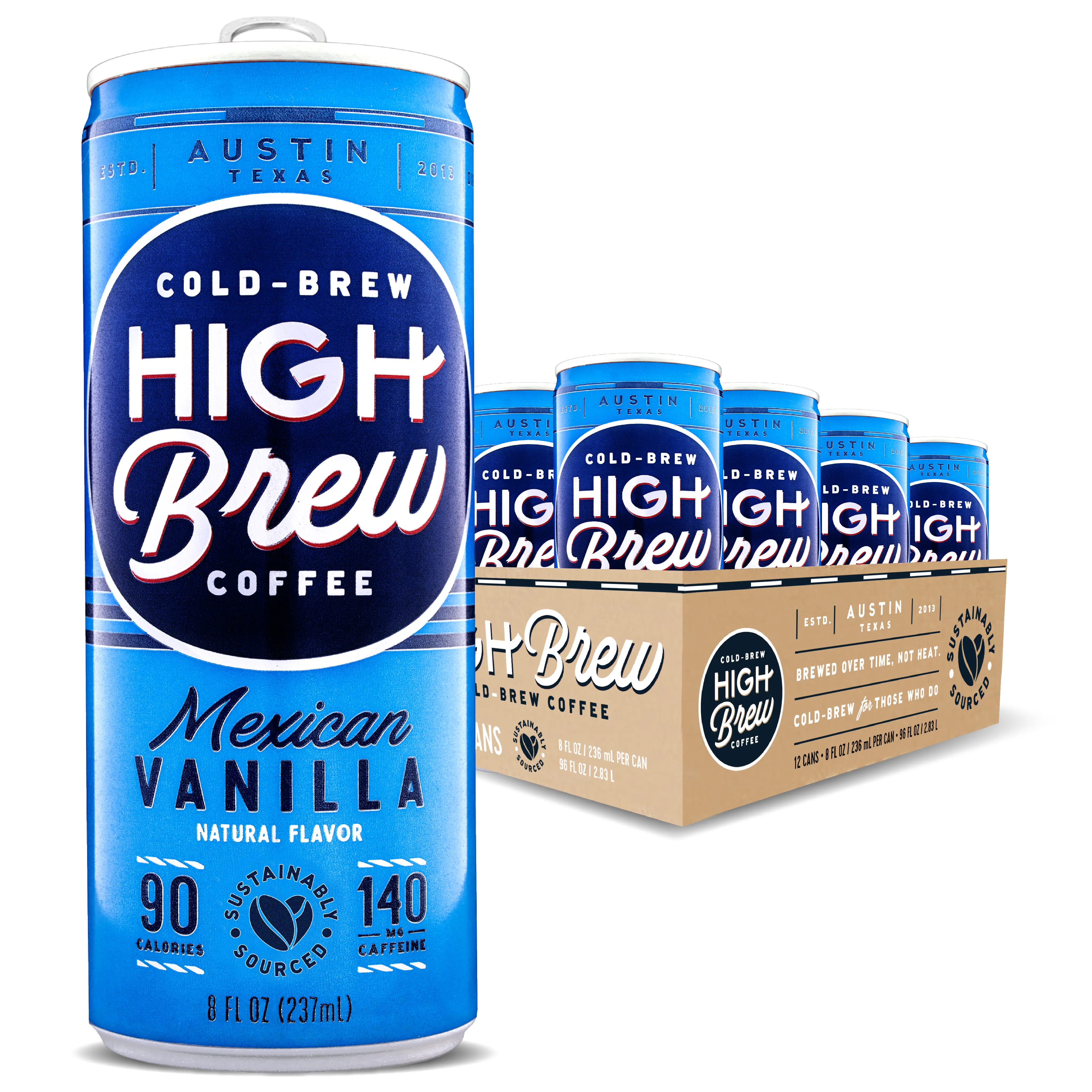 High Brew Coffee - Wholesale Iced Coffee/Cold Brew - Mexican Vanilla3