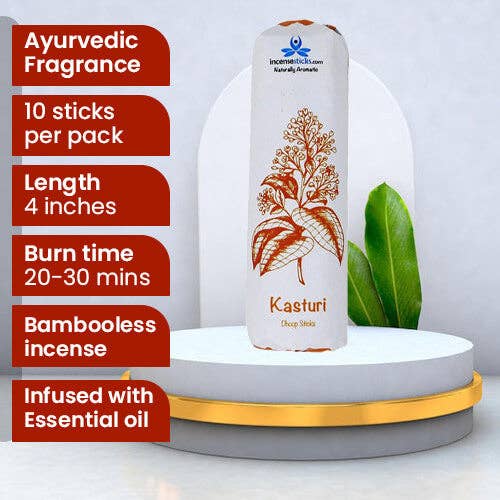 Incense Sticks - Vente Encens - Créoles ayurvédiques - Kasturi2