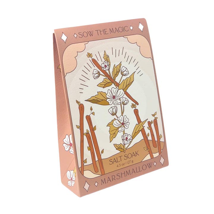 Sow the Magic - Wholesale Bath Salts - Marshmallow Tarot Salt Soak2