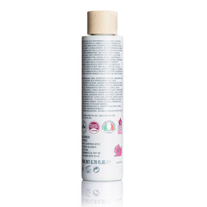 Terre Mediterranee – Champô por atacado – Shampoo orgânico para lodo de caracol de cabelo tratado - Hydralum2