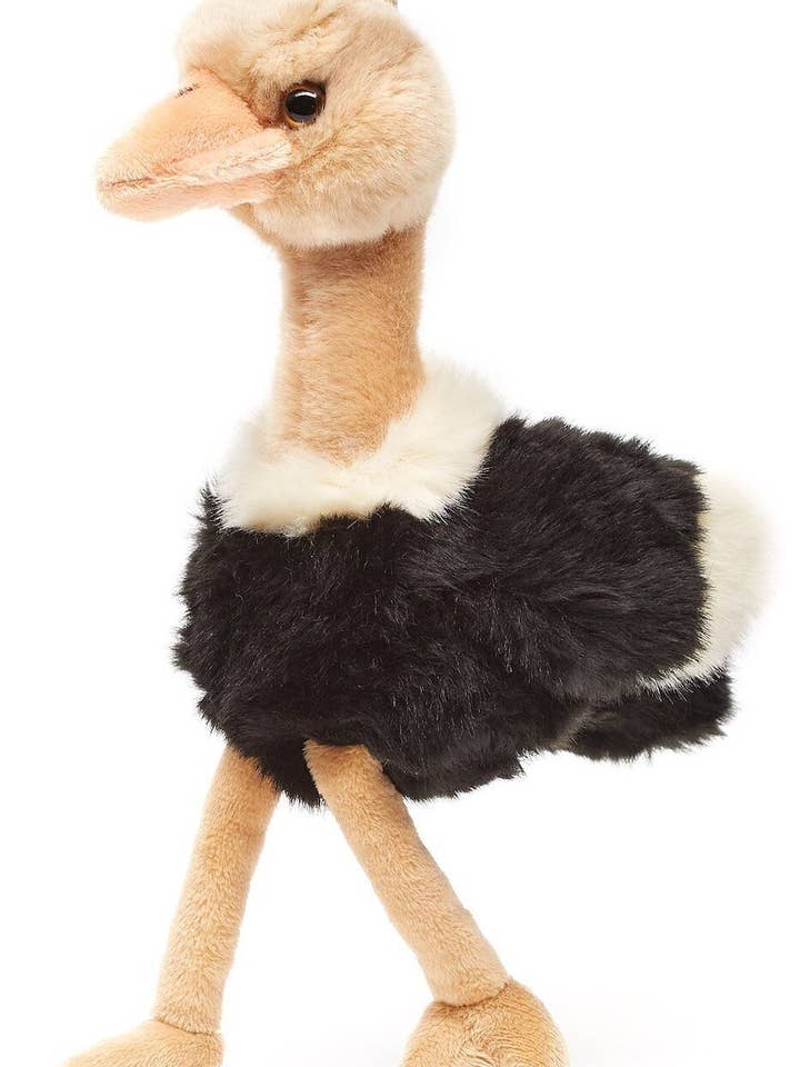 Uccello struzzo - 28 cm (altezza) - peluche o peluche per la vendita all'ingrosso da parte di Uni Toys