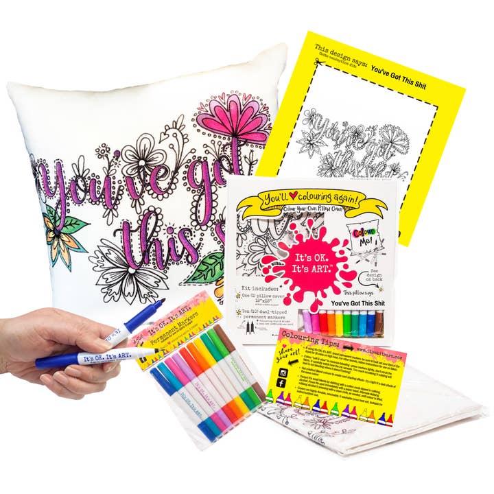 It's OK. It's ART. - Wholesale DIY Craft Kit - Top 10 Sweary: Super Sassy Pack2