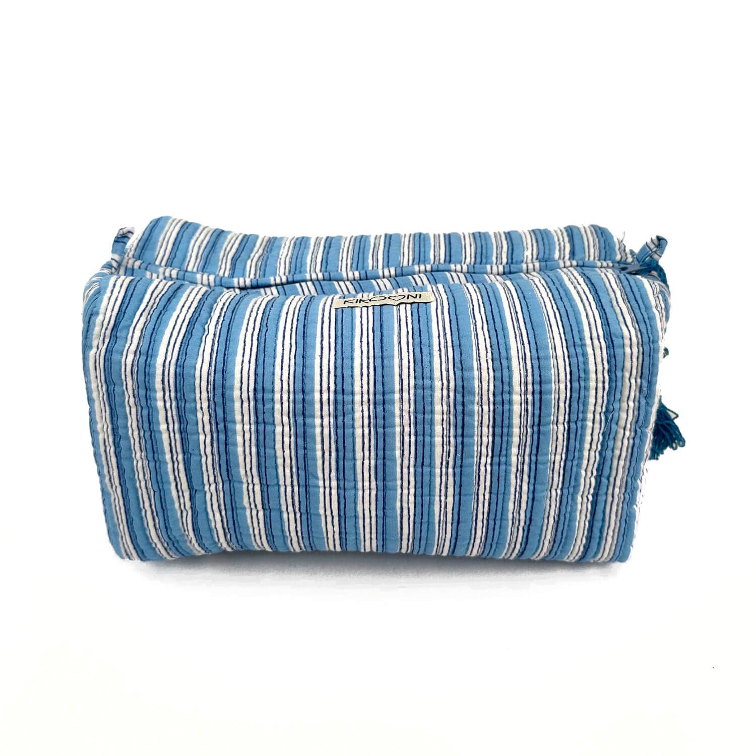 kikooni – bolsa de maquilhagem e cosméticos por atacado – Necessaire artesanal 'Stripes'14