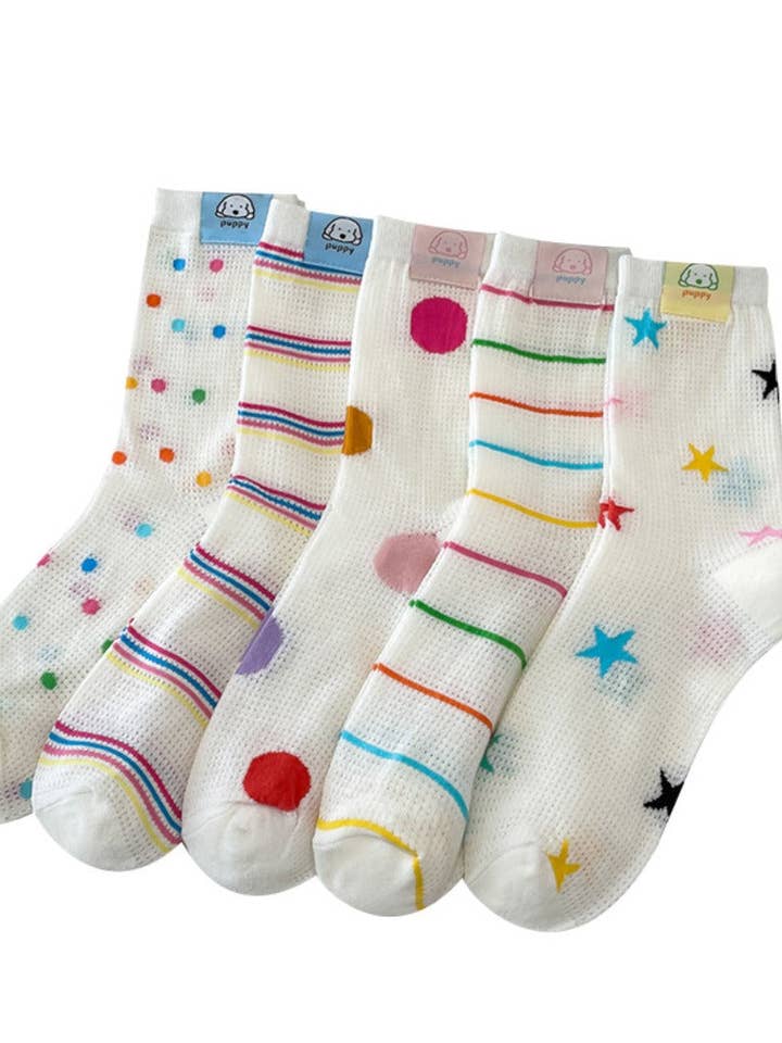 Rufia - Calcetines de Malla a Media Pantorrilla - Edición de Verano para venta al por mayor de Funkyrel® Atzbranding Limited