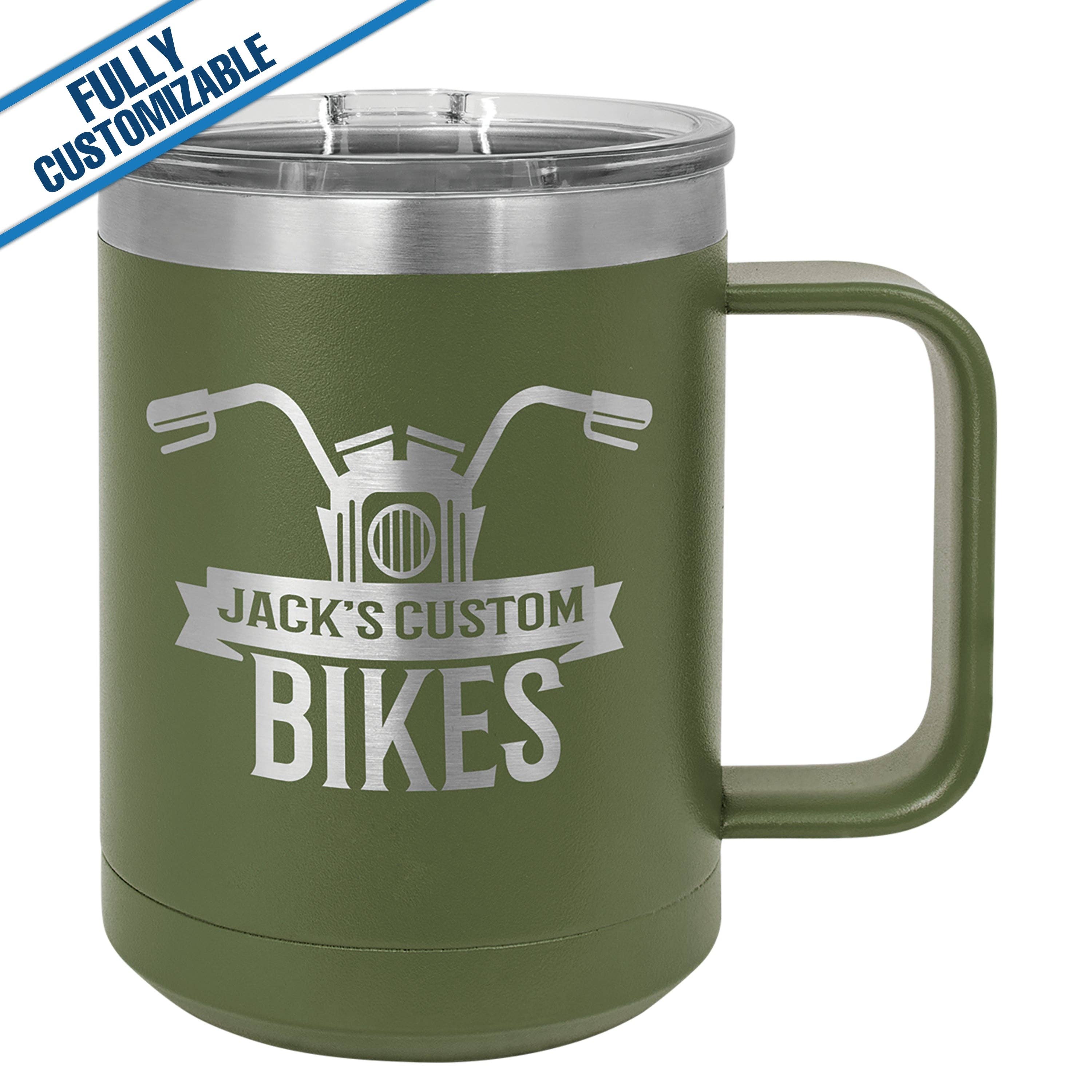 GiftWorksPlus - Vente Gourde/bouteille isotherme - 15 oz. Mug de voyage gravé entièrement personnalisable17