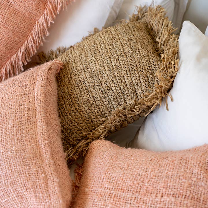 Bazar Bizar Living - Wholesale Throw Pillow Cover - The Oh My Gee Cushion Cover - Salmon Pink - 40x40