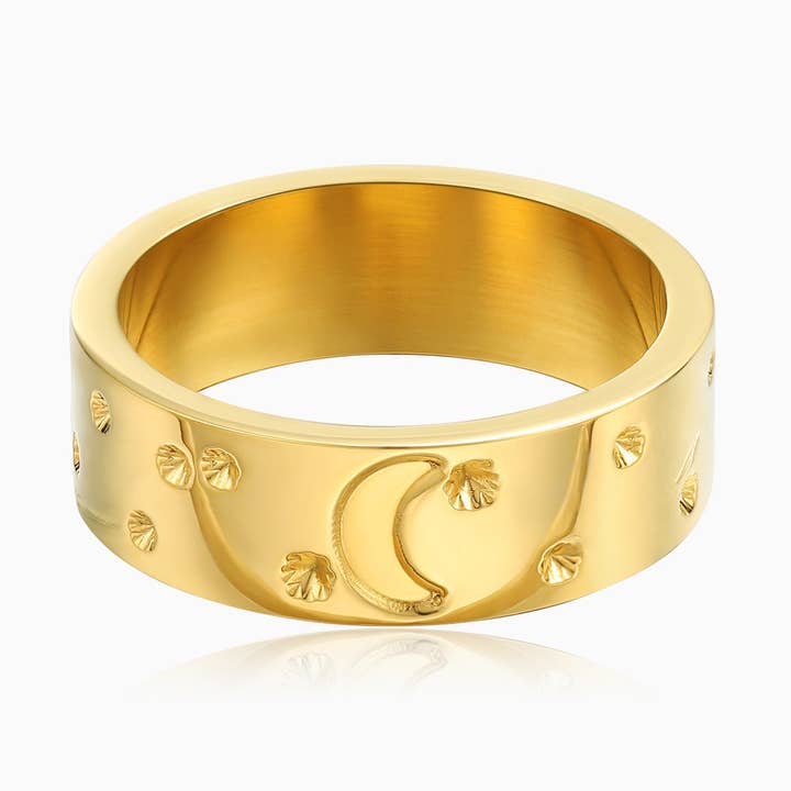 Anillo Galaxy Thick Band para venta al por mayor de Studdedheartz