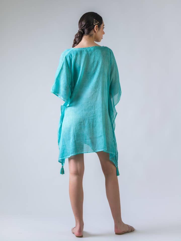 Rhea - Wholesale Kaftan – Women's - Rhea Evil Eye Brief Kaftan4