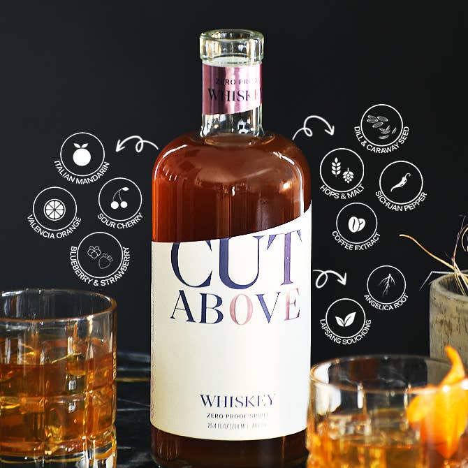 Cut Above Zero Proof Spirits - Vente Spiritueux/Vins/Bières sans alcool - Whisky résistant à zéro