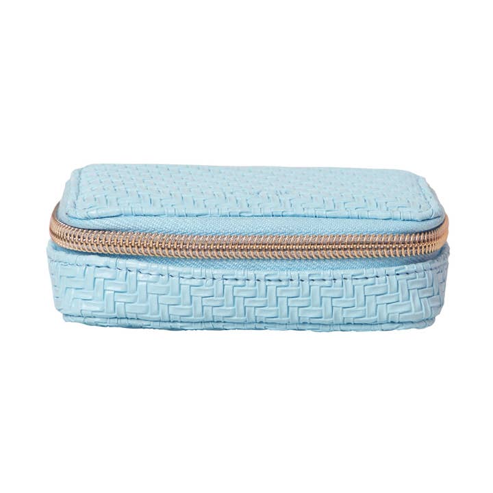 Boîte à pilules en chevrons Bluebell pour la vente par Tonic Australia