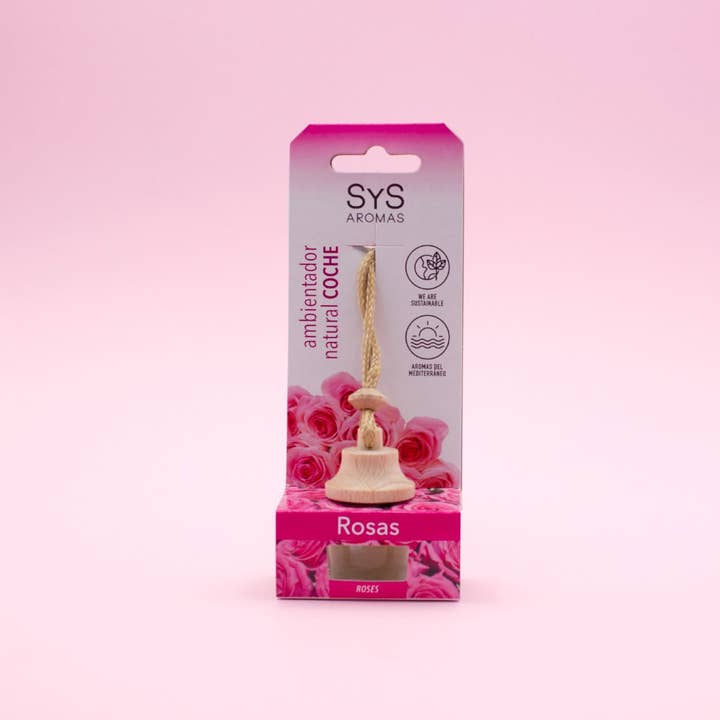 Laboratorio SYS – Engroshandel Luftfrisker til bilen – unisex – SYS Aromas 7 ml Rose bil luftfriskere