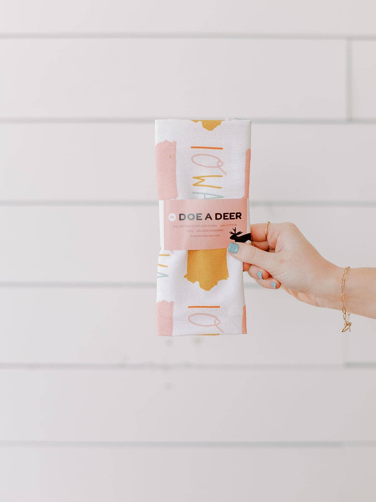 Doe A Deer - Vente Torchons - Serviette Iowa Full Pattern - Sac à farine3