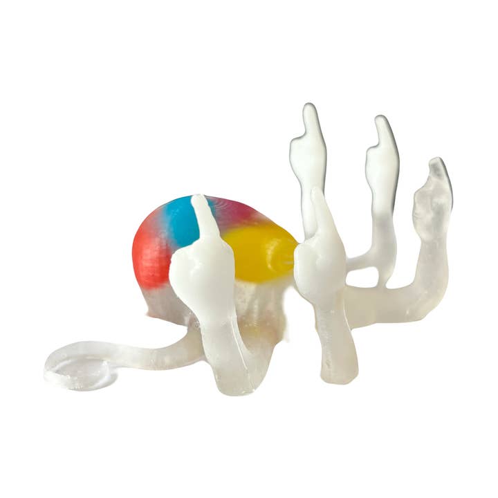 Handgefertigter lustiger Oktopus-Mittelfinger-Ringhalter-Ornament für den Großhandel von Face It Home Decor