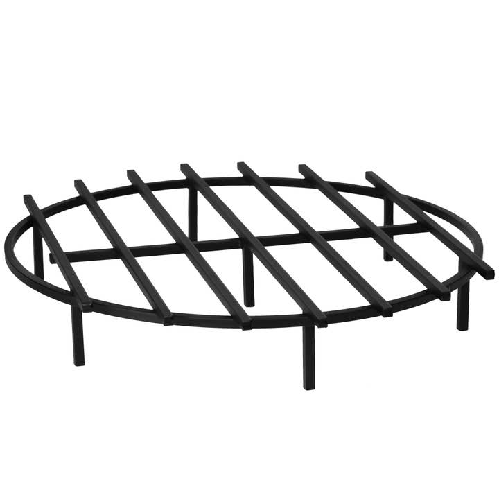 30 Inch Classic Style Round Fire Pit Grate for wholesale by SteelFreak