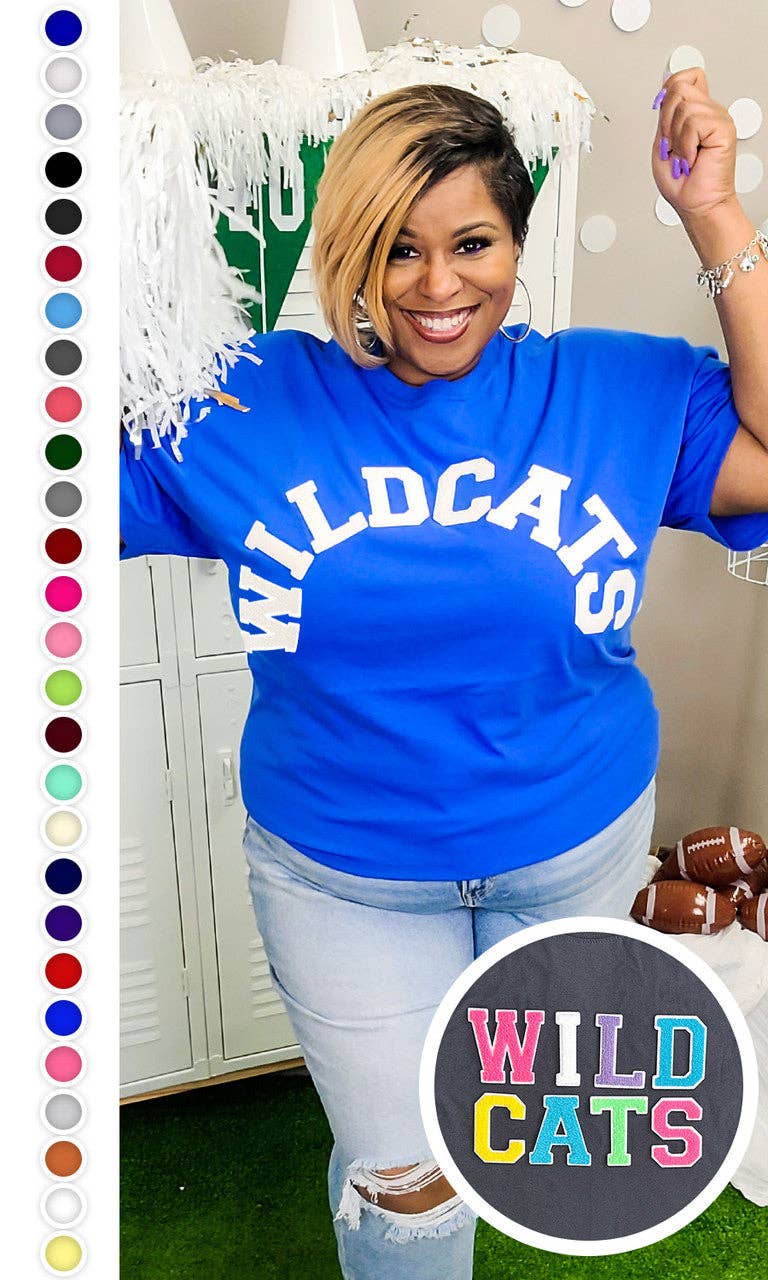 Sugar Stitch - Wholesale T-Shirt - Women's - Soft Chenille Custom Mascot T-Shirt1