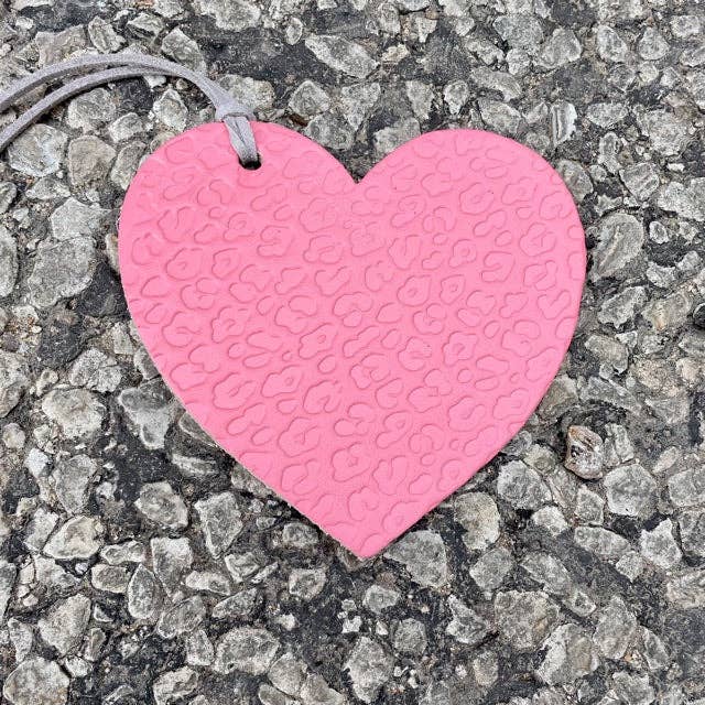 Callahan Leather Co. - Wholesale Car Freshener - Women's - Cheetah Heart Air Flair