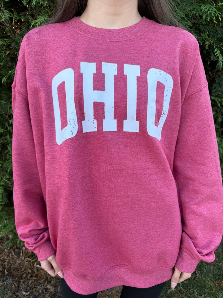 Ohio Spell Out Crewneck for engroshandel hos ShopEndlessJune