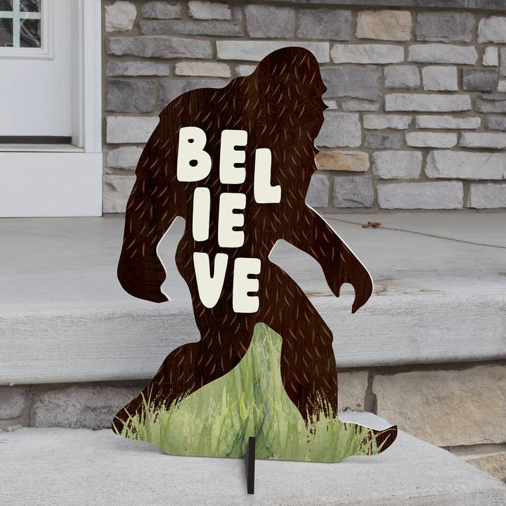 Believe Yard Sign for wholesale by P. Graham Dunn