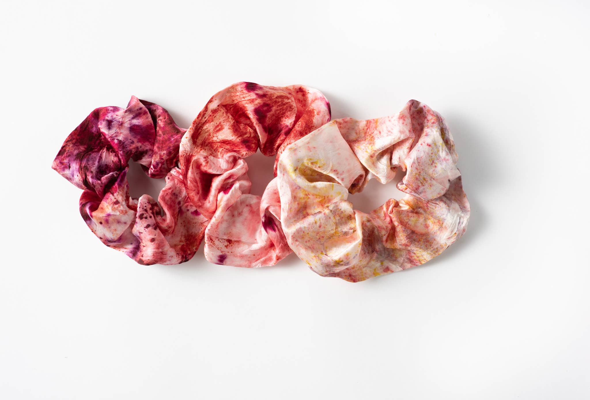 DYE KWEEN - Wholesale Scrunchie - Women's - Botanically Dyed Silk Scrunchie17