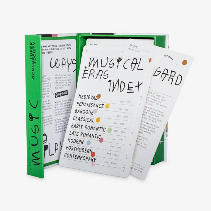 Super Genius Society - Wholesale Card Game - Music Vol. 16