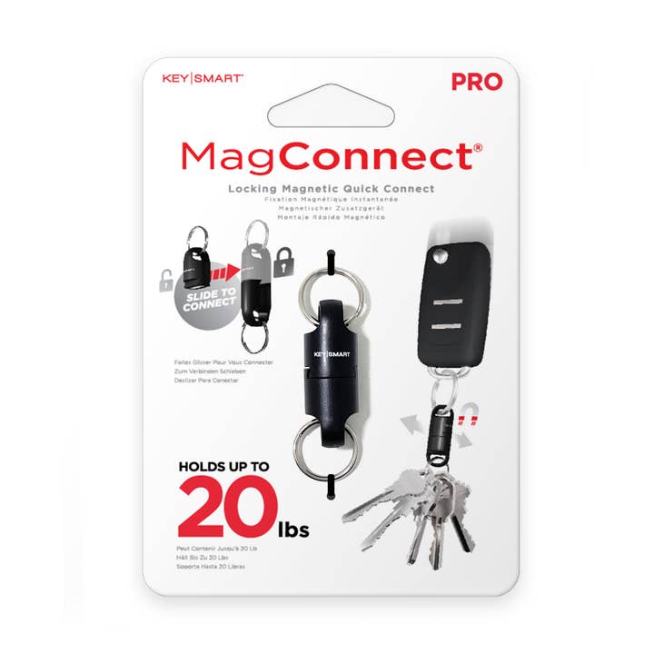 KeySmart / STATIK - Wholesale Keychain - Unisex - MagConnect Pro Locking Magnetic Keychain