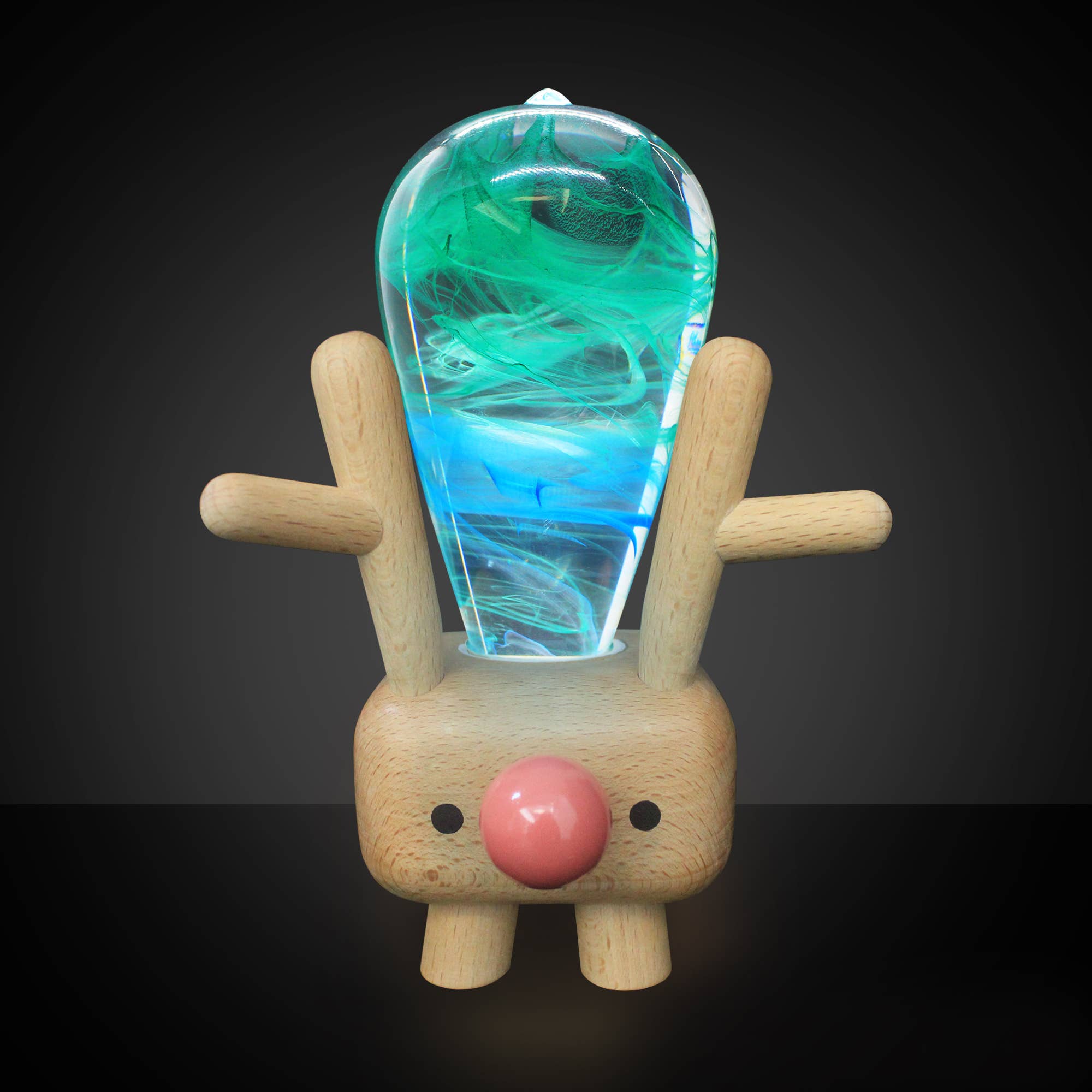 EP Design Lab - Wholesale Light Bulb/Puck - Handmade Resin Spring LED Light Bulb5