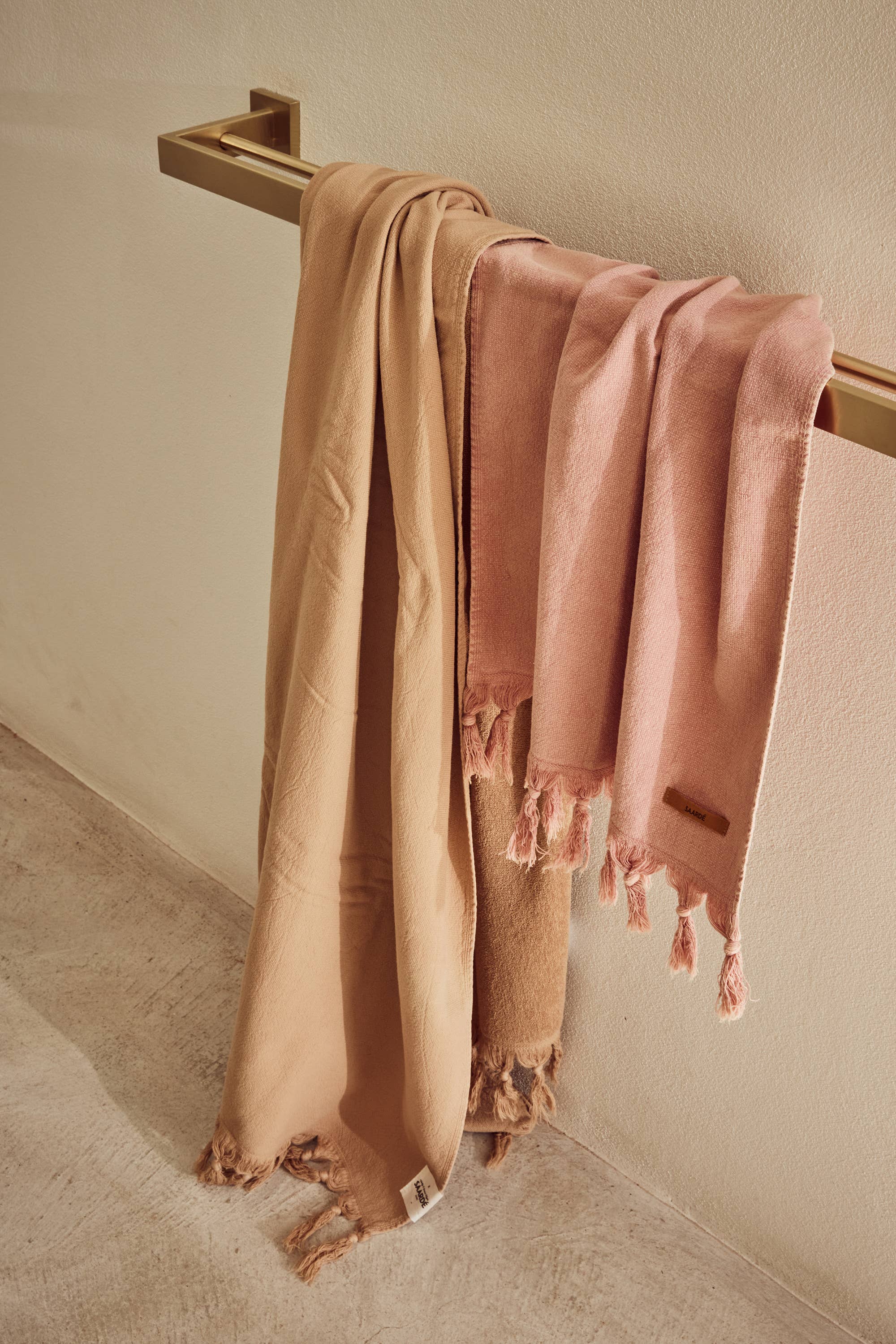 Saardé – wholesale Badhandduk – Nutmeg Vintage Wash Handdukskollektion från Saardé7