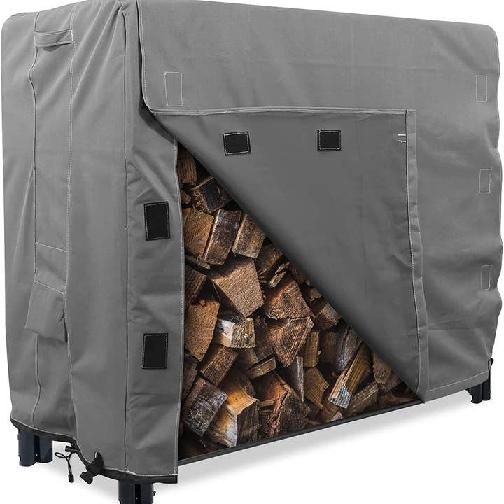 KHOMO GEAR – Engroshandel Udendørs pynt/dekoration – Log Rack Udendørs Cover 4 Feet Titan