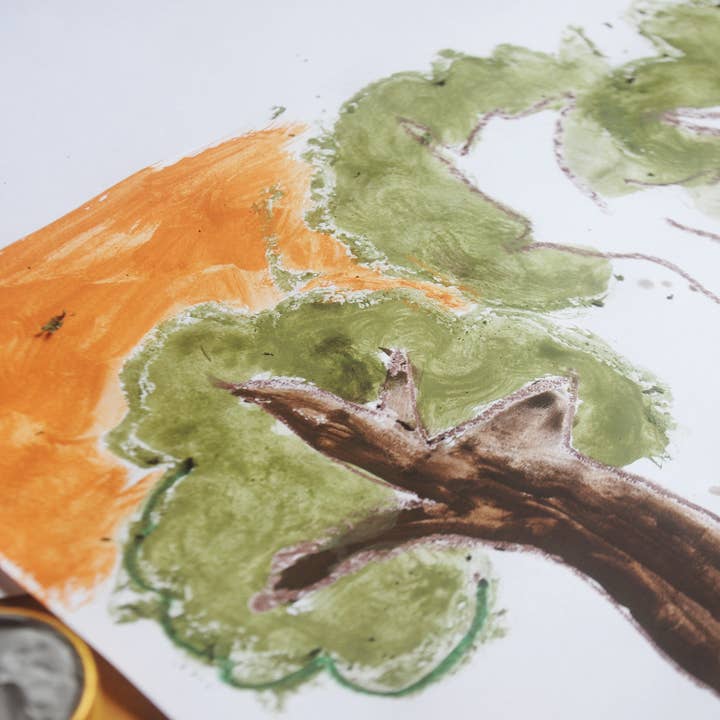 Smilogy Kids Ltd - Wholesale Watercolour paint - Kids' Natural Earth & Mineral Watercolour Paint Set 4